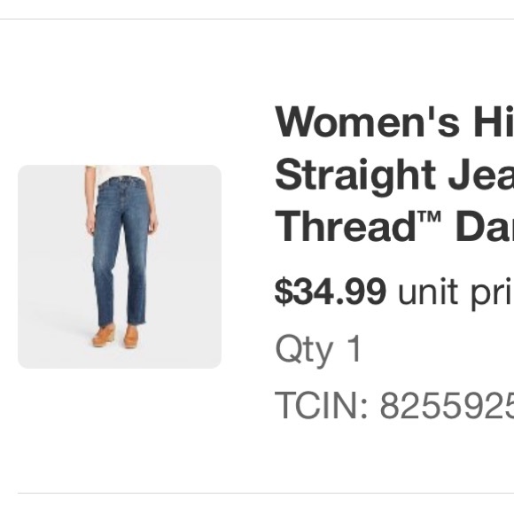 Vintage Cut Straight Leg Jeans - Picture 7 of 7